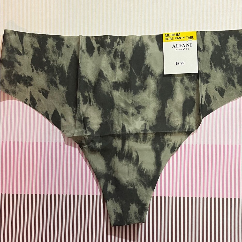 Alfani Tie Dye Thong Panties Sz M